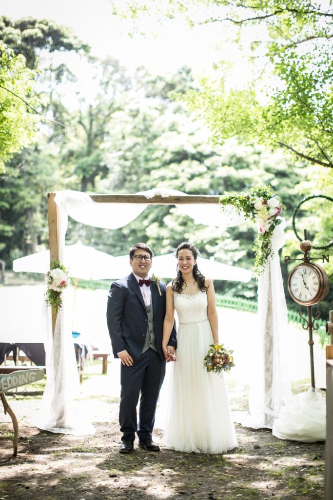 鹿児島のアウトドアウエディング フリースタイルウェディングentrée